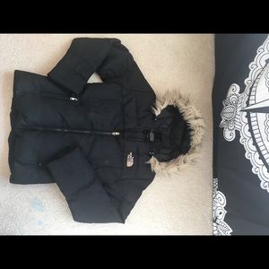 Thick and cozy North face winter coat